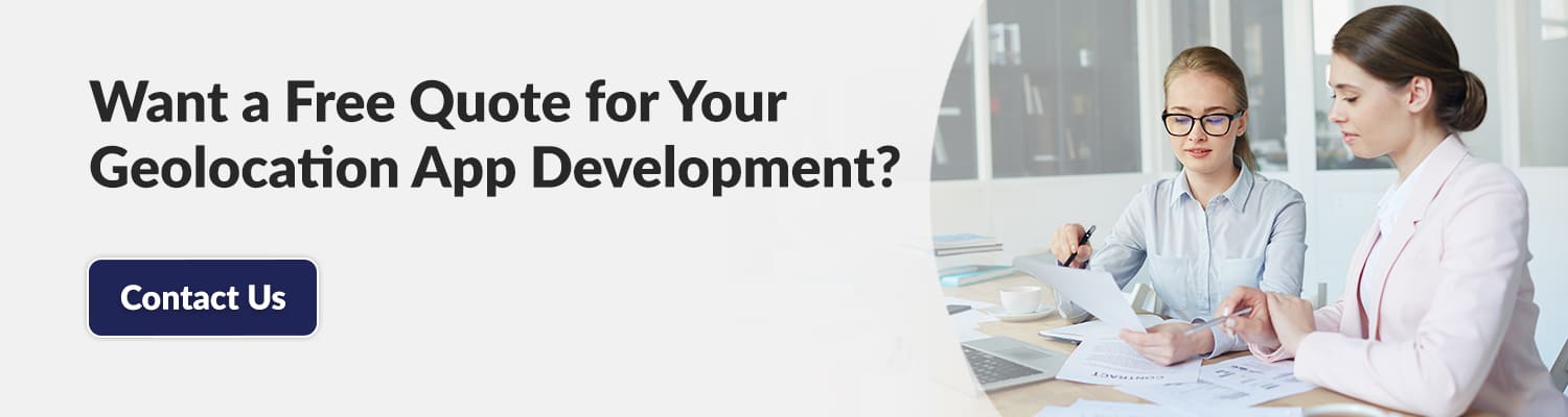 Location-based mobile app development