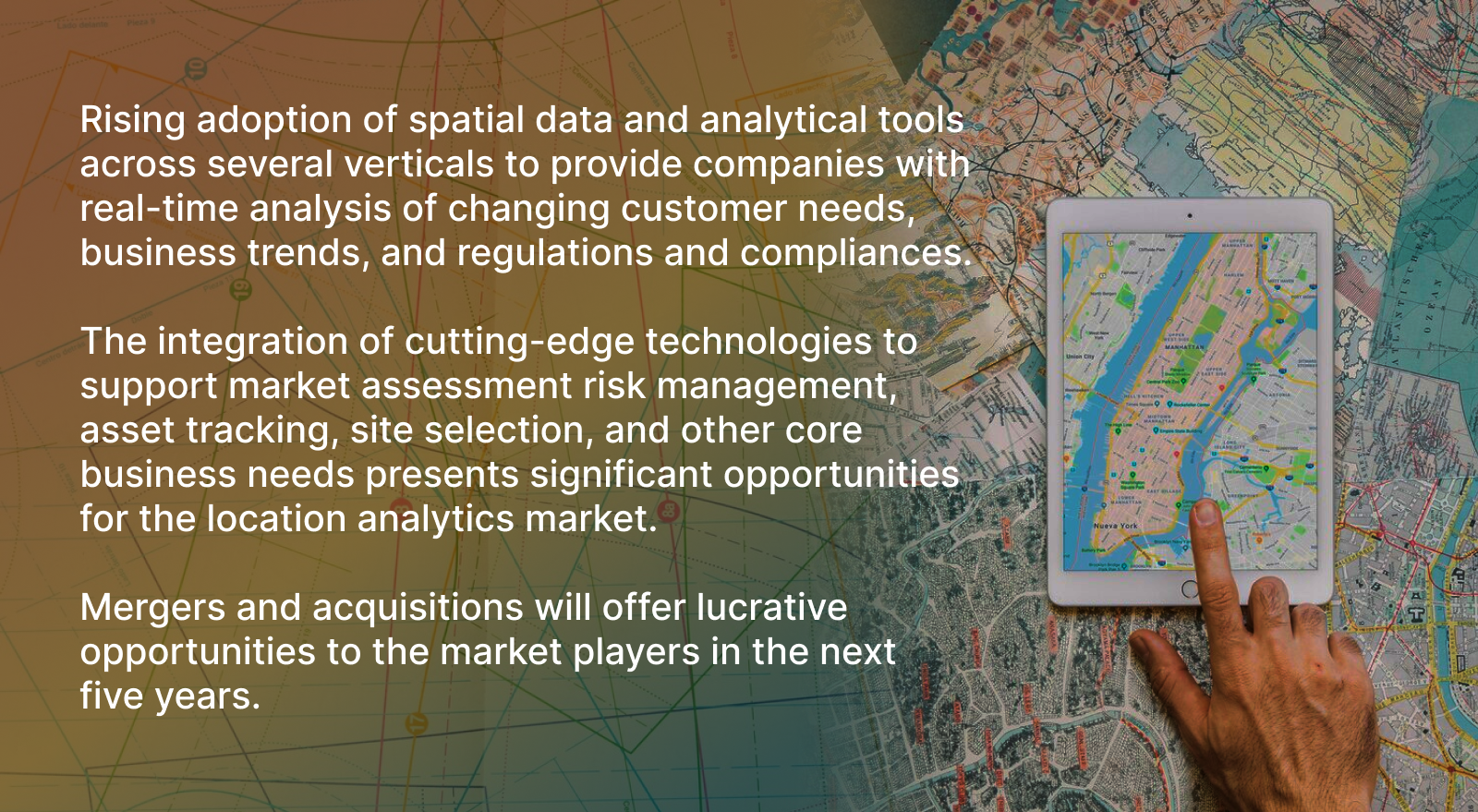Information about location analytics software